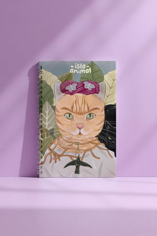 Libreta pasta dura de 60 hojas 21 x 14 cm 