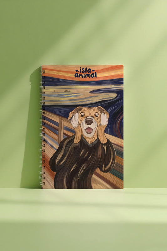 Libreta pasta dura de 60 hojas 21 x 14 cm 